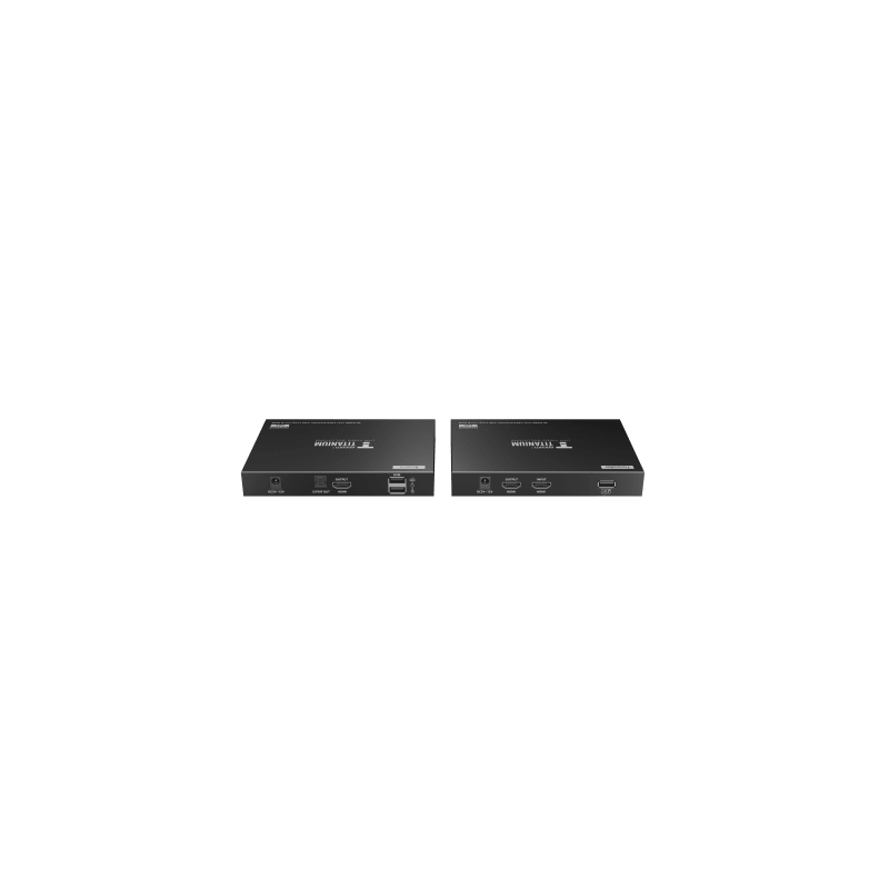 Kit extensor KVM HDMI USB 70m 4K@60Hz Cat6/6a/7 EPCOM TITANI | Precio México - Envío Inmediato | LM Soluciones